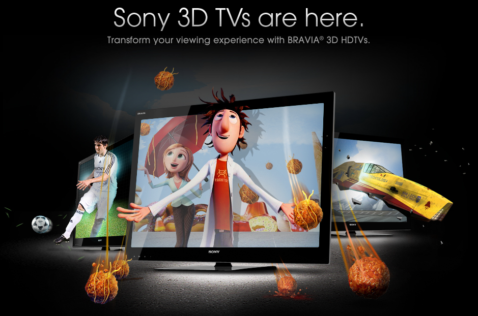 Inactive enemy Turnip Sony Releases 3D TV Information (Prices & Size) - SonyRumors