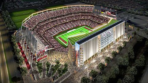 New 49ers stadium rendering
