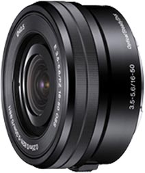 Sony 16-50mm retractable zoom lens
