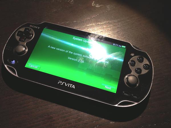 PlayStation Vita System Software Update v2.05