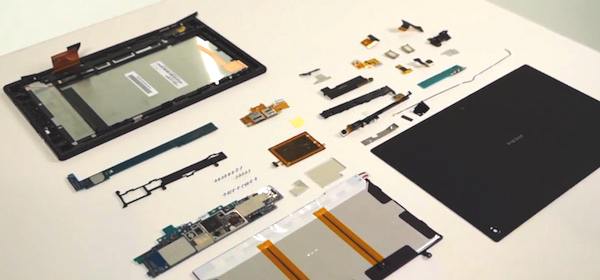 Sony Xperia Tablet Z Teardown