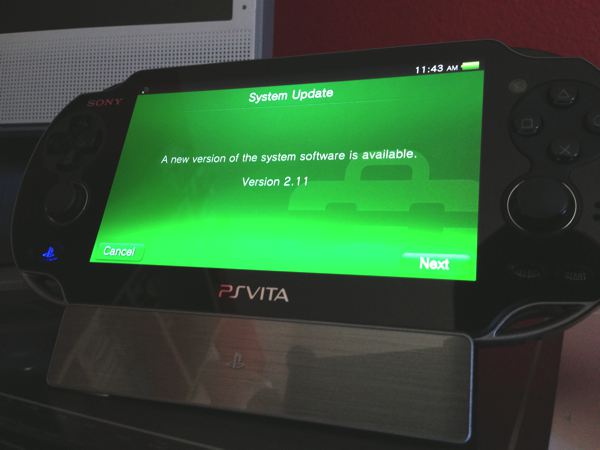 PlayStation Vita System Software Update v2.11
