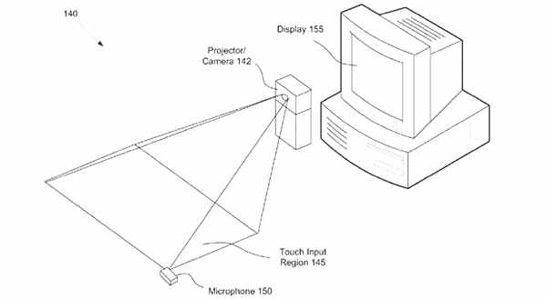 Sony Microphone Touch Patent