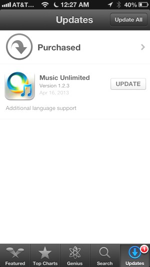 iOS Music Unlimited 1.2.3