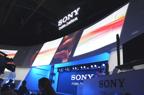 Sony 2013 CES Stage