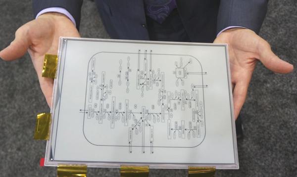 Sony E-ink Tablet Display Demo