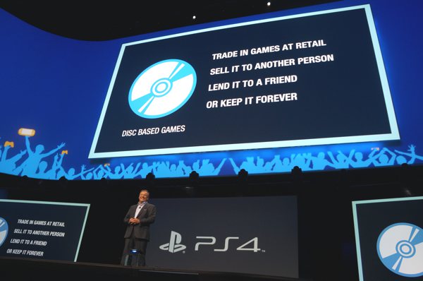 E3 2013 PS4 Game Sharing