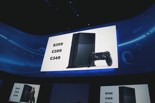 E3 2013 PS4 Price Tag