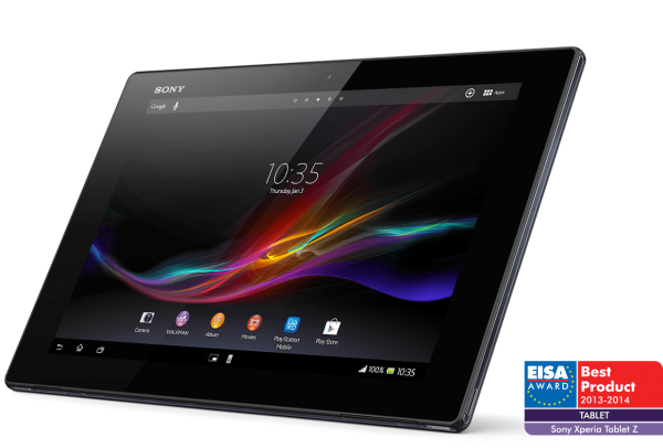 EISA European Tablet of the year Xperia Tablet Z