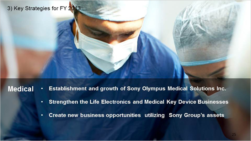 Medical as a Key Strategy FY 2013