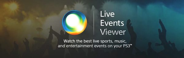 PS3 Live Events Viewer App