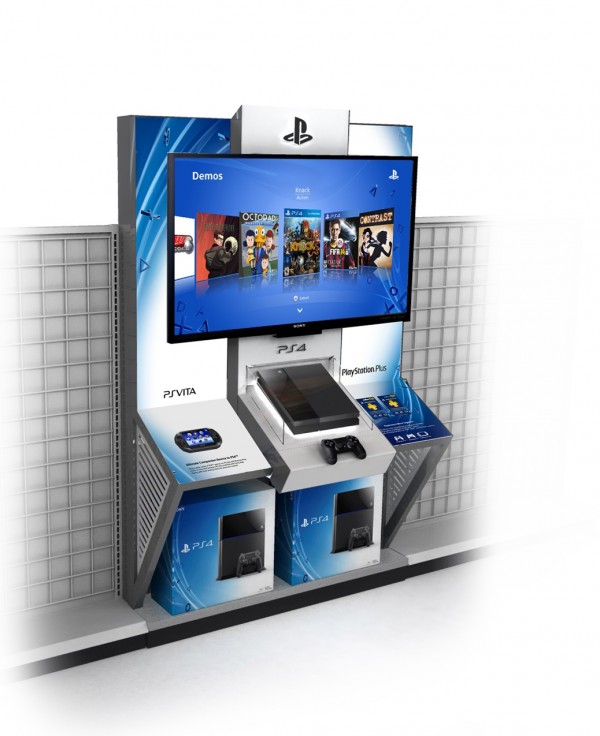 ps4 demo kiosk