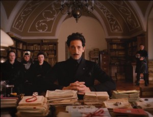 Adrien Brody is evil and center framed!