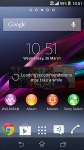 Xperia M Jellybean 4.3 Pic 1