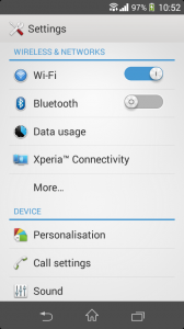 Xperia M Jellybean 4.3 Pic 3