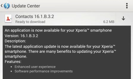 Sony Android Contacts 16.1.B.3.2