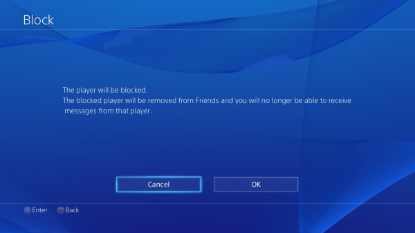 block notification