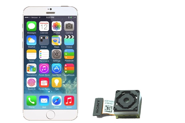 iPhone 6 Mockup - Sony Image Sensor