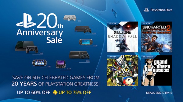 20th anniversary sale