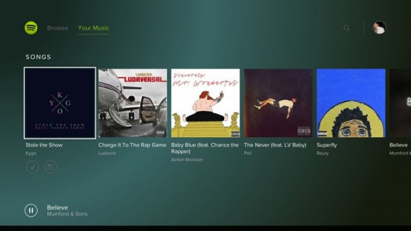 Spotify Interface