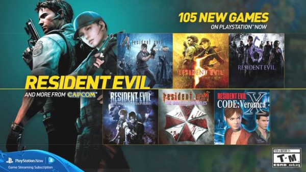 PlayStation_Now_Capcom_105_Titles