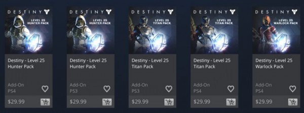 Destiny Level Boosters