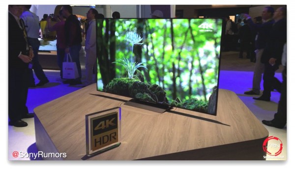 CES 2016 - 4K HDR Sony X930D Android TV